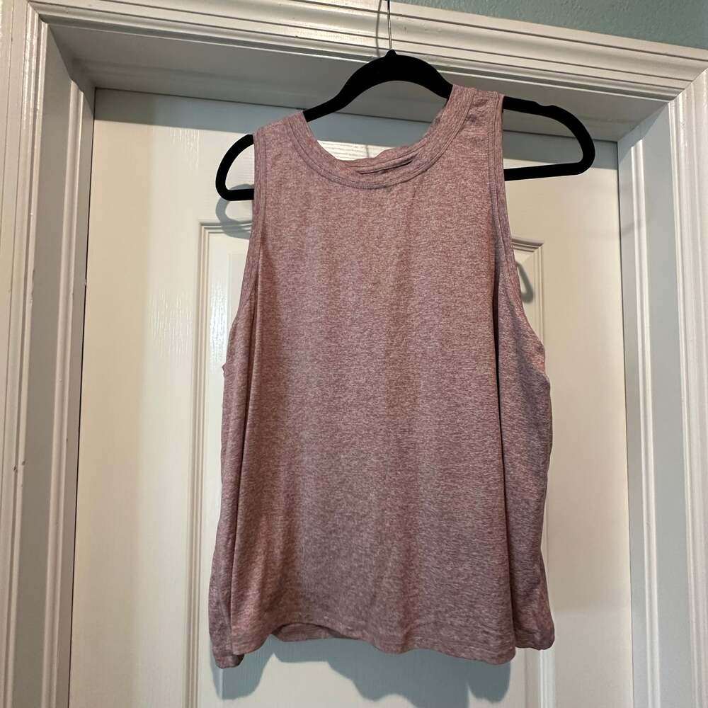 Athleta Uptempo II Tank Top Size 1X Pinot Plum Purple Athletic Workout Gym